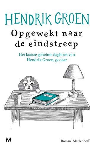 Cover of Opgewekt naar de eindstreep