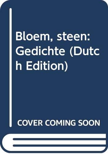 Cover of Bloem, steen