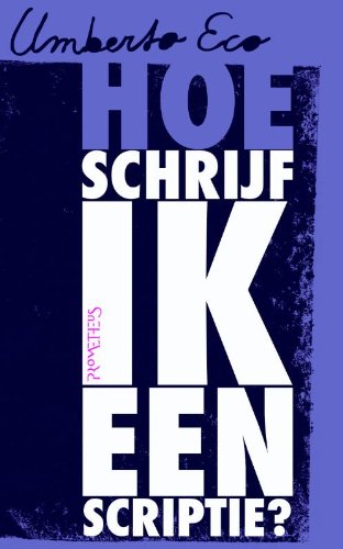 Cover of Hoe schrijf ik een scriptie?