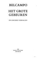 Cover of Het grote gebeuren