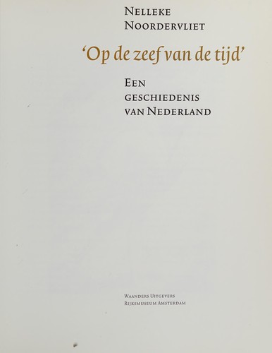 Cover of Op de zeef van de tijd