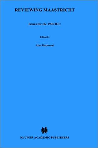 Cover of Dashwood Reviewing Maastricht