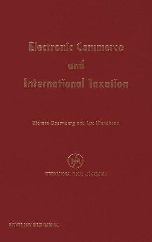 Cover of Electronic commerce and international taxation