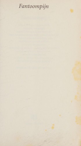 Cover of Fantoompijn / druk 10