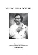Cover of Balzac, pater familias