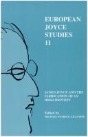 Cover of James Joyce and the Fabrication of an Irish Identity. (European Joyce Studies)
