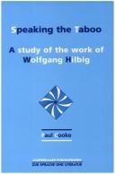 Cover of Speaking The Taboo. A study of the work of Wolfgang Hilbig. (Amsterdamer Publikationen zur Sprache und Literatur 141) (Amsterdamer Publikationen Zur Sprache Und Literatur)