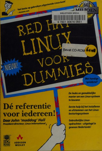 Cover of Red Hat Linux voor dummies