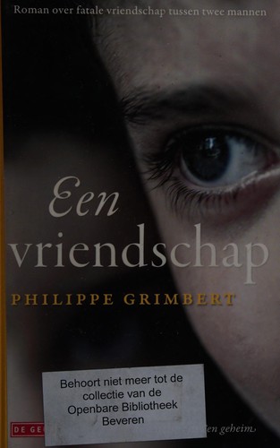 Cover of Een vriendschap