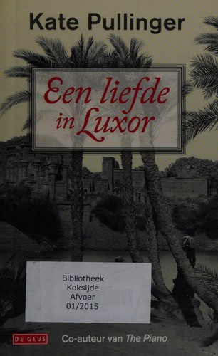 Cover of Een liefde in Luxor
