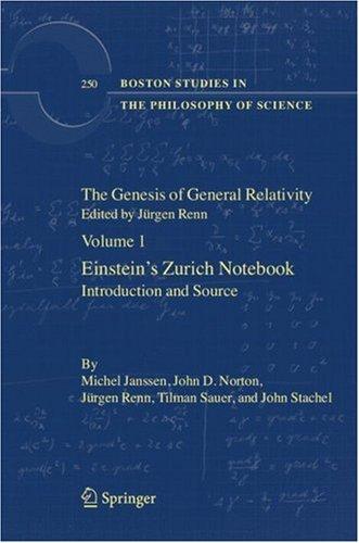 Cover of The Genesis of General Relativity