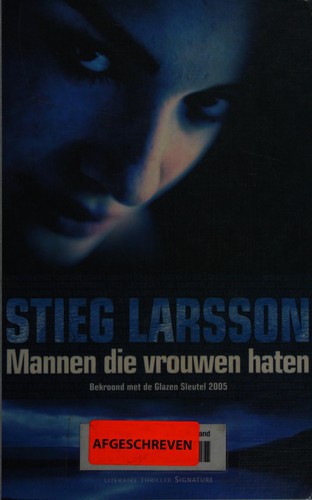 Cover of Mannen die vrouwen haten