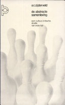 Cover of De abstracte samenleving