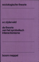Cover of De theorie van het symbolisch interactionisme