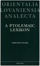 Cover of A Ptolemaic lexikon
