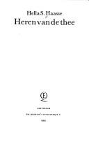 Cover of Heren van de thee