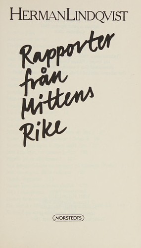 Cover of Rapporter från Mittens rike