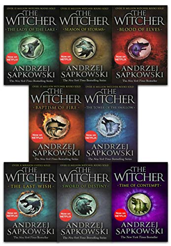 Cover of Witcher Series 6 Books Set Collection