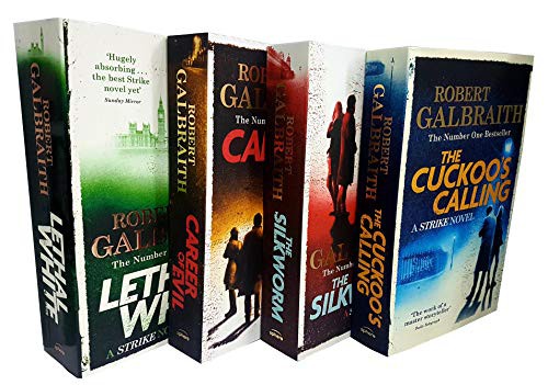 Cover of Cormoran Strike Series 4 Books Collection