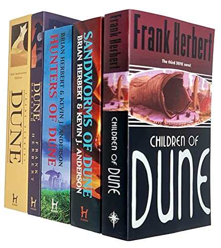 Cover of Frank Herbert Dune Series 6 Books Collection Set
