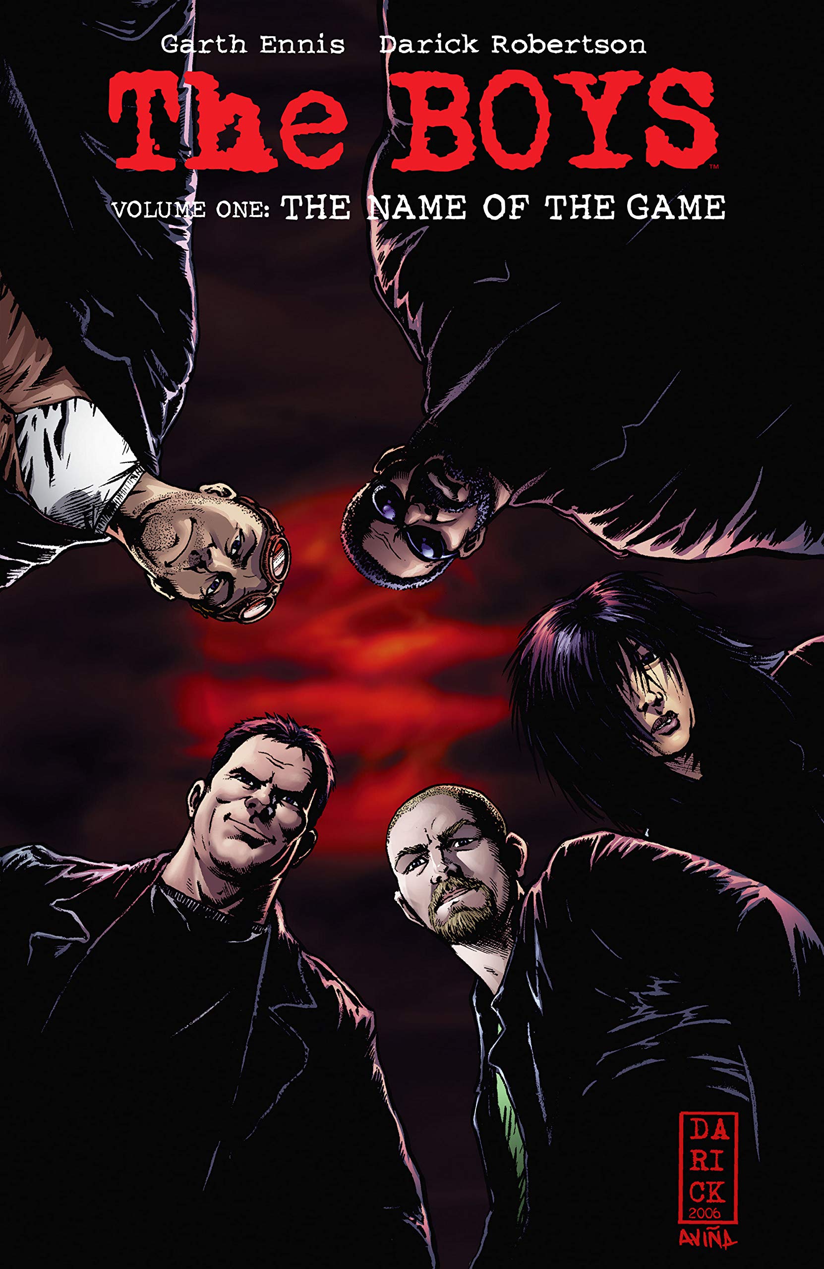Cover of The Boys Vol. 1: The Name of the Game