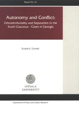 Cover of Autonomy and conflict