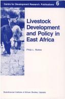 Cover of Livestock Development and Policy in East Africa