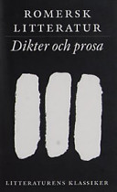 Cover of Romersk litteratur: Dikter och prosa