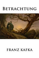 Cover of Betrachtung
