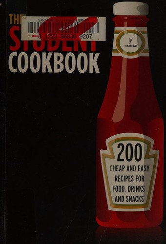 Cover of The student cookbook