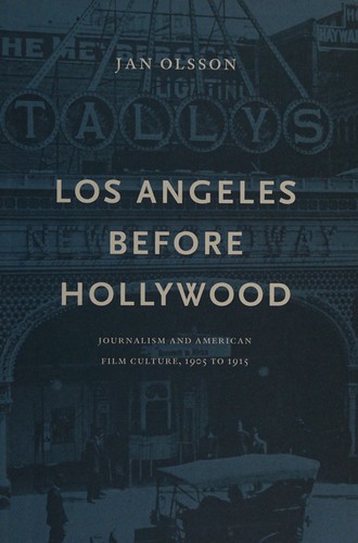 Cover of Los Angeles before Hollywood