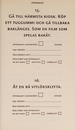Cover of Uppdraget