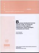 Cover of Business development service centres in Italy