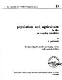 Cover of Population and agriculture in the developing countries