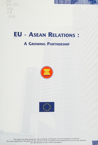 Cover of EU-ASEAN relations