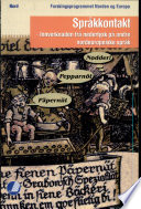 Cover of Språkkontakt