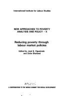 Cover of New approaches to poverty analysis and policy
