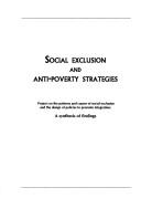 Cover of Social exclusion and anti-poverty strategies