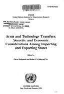 Cover of Arms and technology transfers