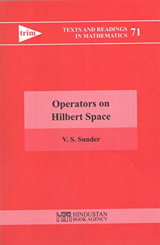 Cover of Operators on Hilbert Space