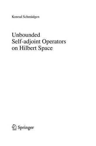 Cover of Unbounded Self-adjoint Operators on Hilbert Space