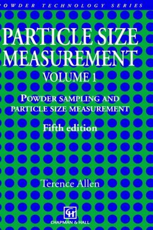 Cover of Particle Size Measurement Volume 1