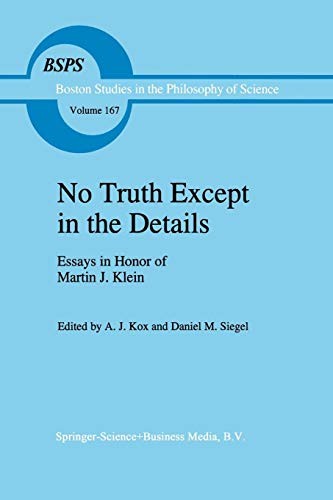 Cover of No Truth Except in the Details