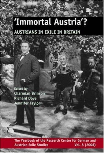 Cover of 'Immortal Austria'?