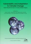 Cover of Vulnerability and adaptation to climate change