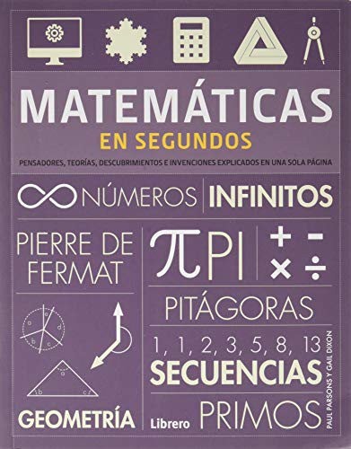 Cover of MATEMATICAS EN SEGUNDOS