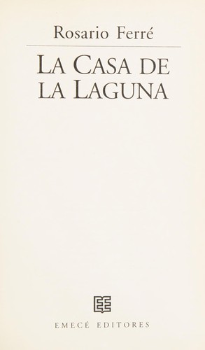 Cover of La Casa De La Iaguna