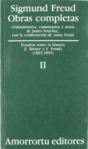 Cover of Estudio sobre la histeria 1893-95