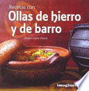Cover of Recetas con ollas de hierro y de barro