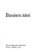 Cover of Ihmisen ääni